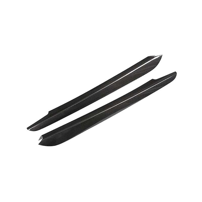 1pair Car Interior for X5 F15 2014-2018 Real Carbon Fiber Center Console Gear Shift Panel Side Trim