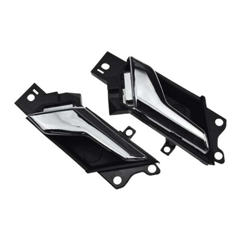 1pair Car Interior Door Handle Chrome Trim 96660863 96861999 for Captiva Sport 2012-2015 Vue 2008-2