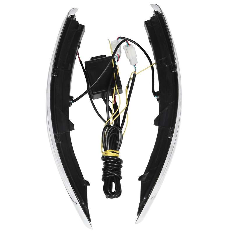 1Pair Car Led Drl Daytime Running Lights Fog Lights Flashing Lights Turn Signal Lights Bumper Fog Li