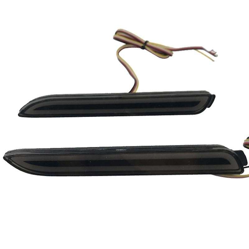 1Pair Car LED Rear Bumper Reflector Brake Lights Lamp for ///Sienna/Venza//