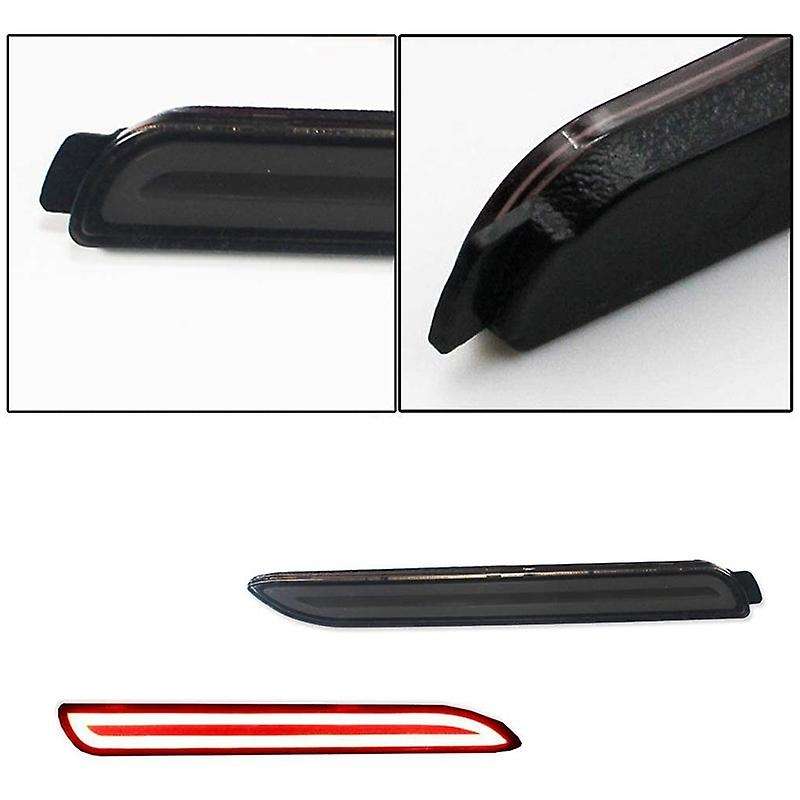 1Pair Car LED Rear Bumper Reflector Brake Lights Lamp for ///Sienna/Venza//