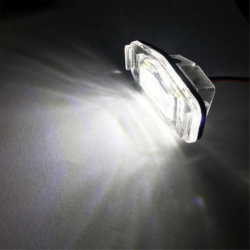1Pair Car Led License Plate Light License Plate Light Lamp for Accord