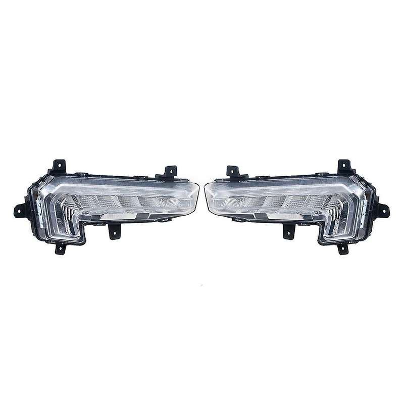 1Pair Car LED DRL Fog Light for XL 2016 2017 2018 Auto Driving Lamp Daytime Running Light Bumper Lam