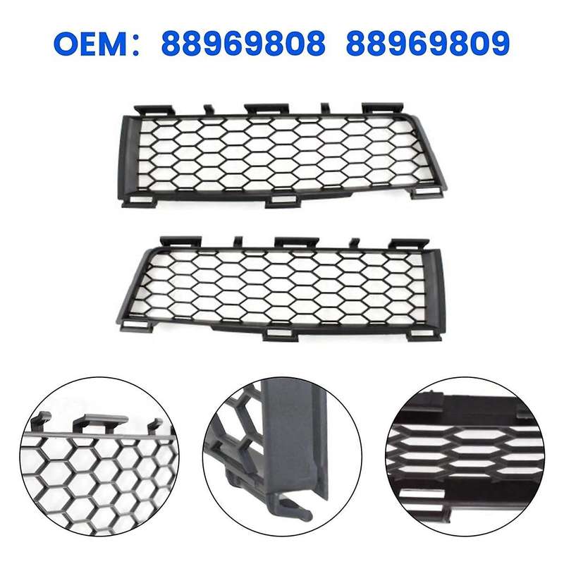 1Pair Car LH & RH Bumper Grille for 2003-2004 88969808, 88969809