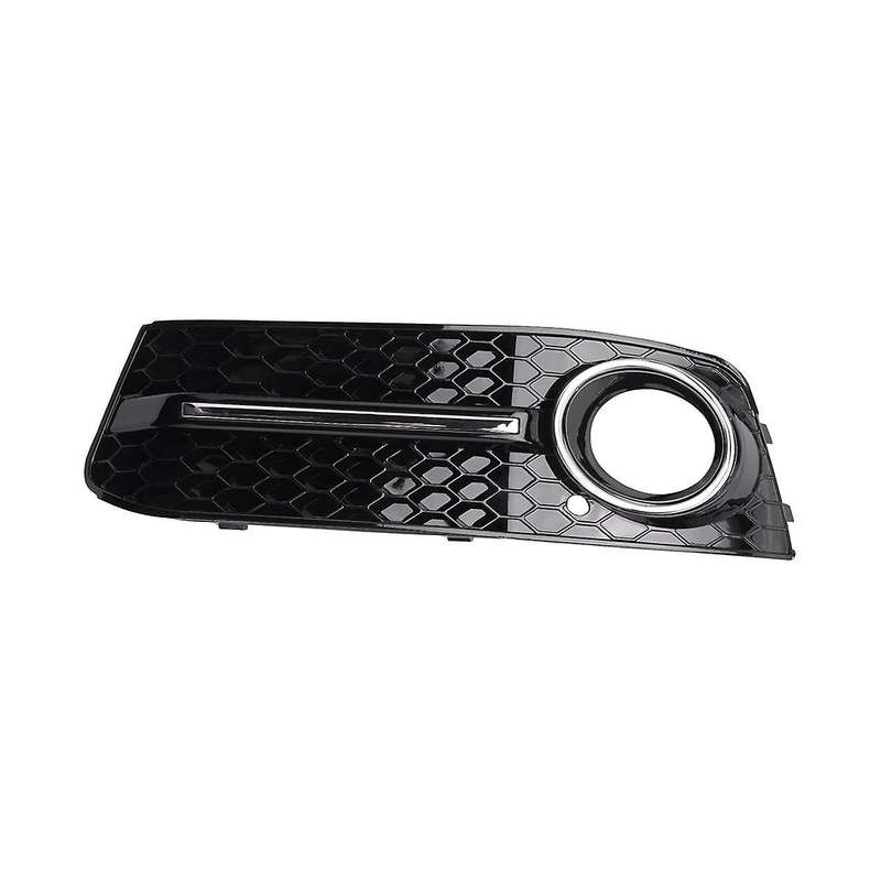 1pair Car Left & Right Front Bumper Fog Light Comb Grilles Grill for A4 B8 2009-2012 : 8k0807682 8k0