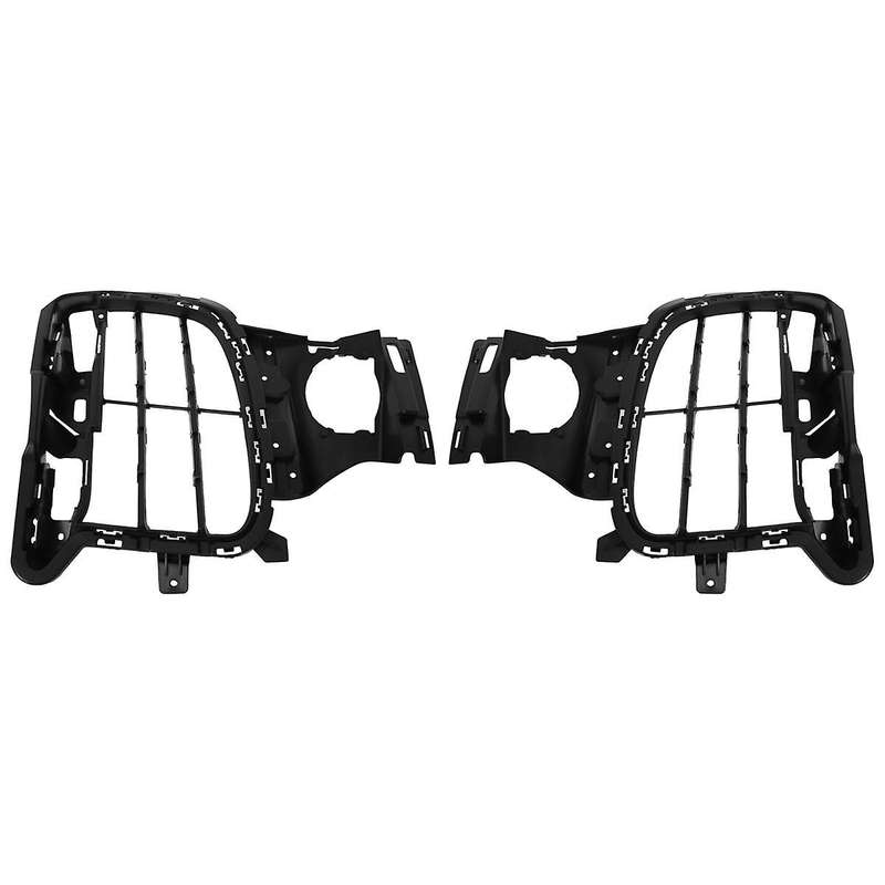 1pair Car Lh+rh Bumper Trim for 2011-2017 Front Bumper Grille 95850568140 95850568240