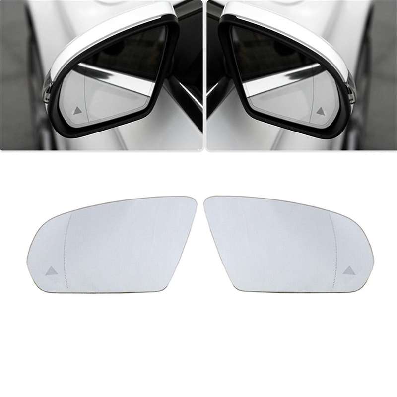 1pair Car Lh+rh Outside Mirror Glass for -class W222 W205 Rear View Mirror Lenses 0998100116 099810