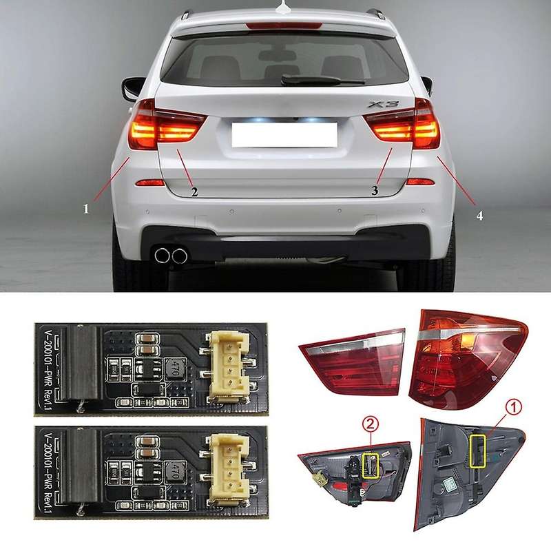 1Pair Car Lighting System Control Device B003809.2 for X3 F25 2010-2017