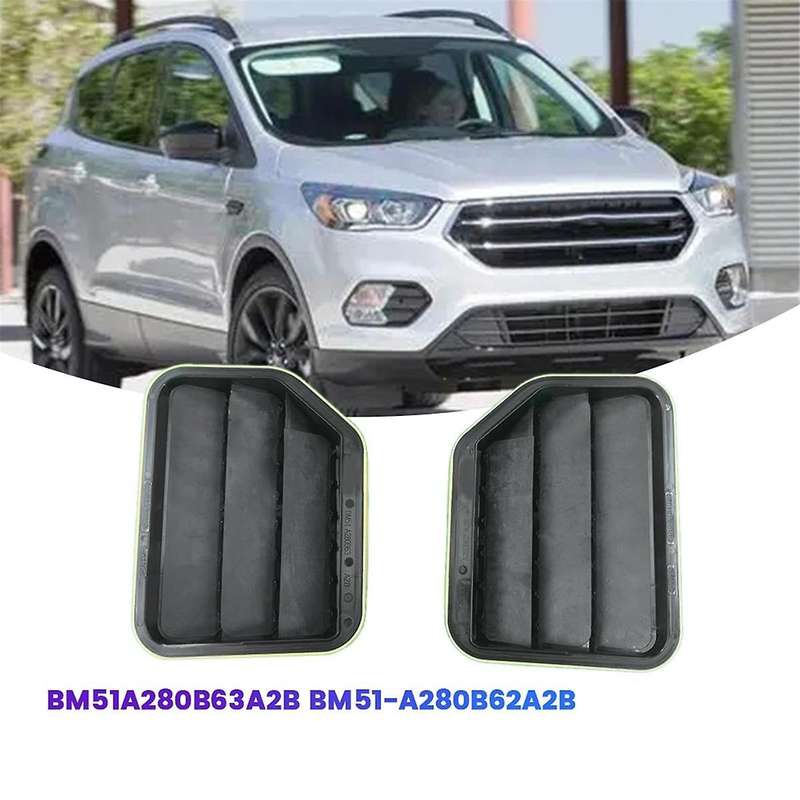 1Pair Car Rear Air Inlet Vent Grille BM51A280B63A2B BM51-A280B62A2B for Escort Focus 2012-2021 Air