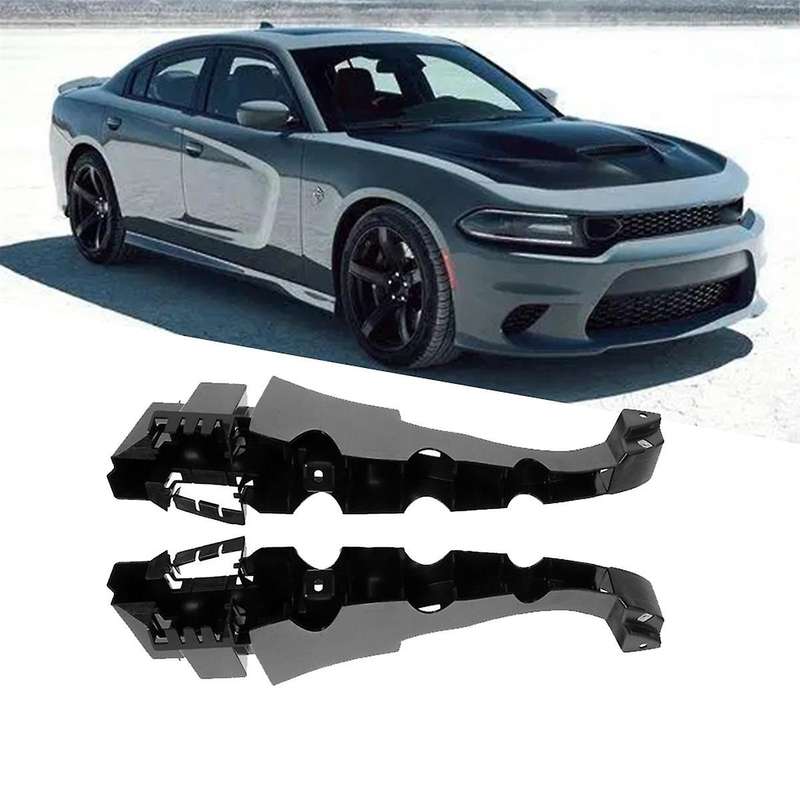 1pair Car Rear Bumper Fascia Support Bracket 68231348ad 68231349ad for Charger 15-21 68231348ae 6823