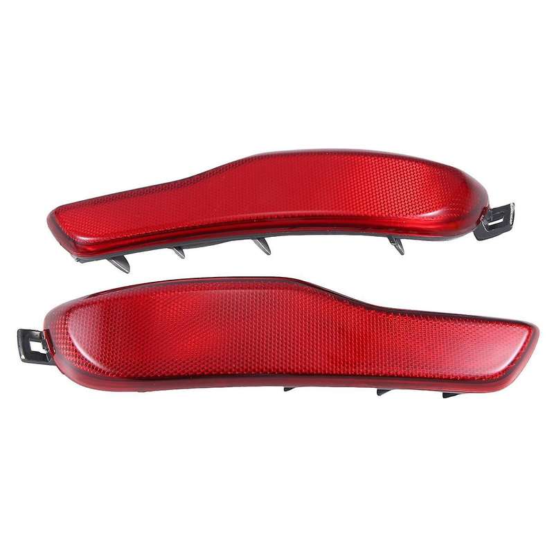 1Pair Car Rear Bumper Light 68105145AC 68105144AC Reflector(LH+RH) for 2.4L 3.2L 2014-2018 US