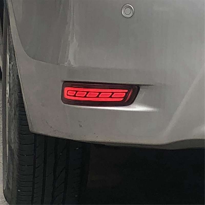 1Pair Car Rear Bumper Light(LH+RH)Brake Light Warning Light for 2014-2018