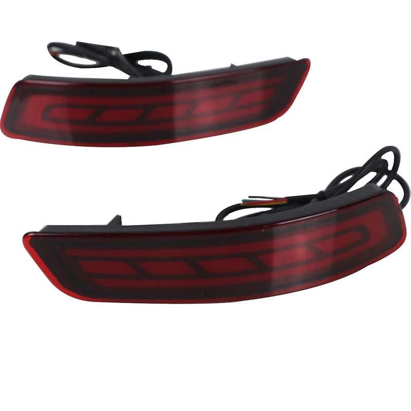 1Pair Car Rear Bumper Light(LH+RH)Brake Light Warning Light for 2014-2018