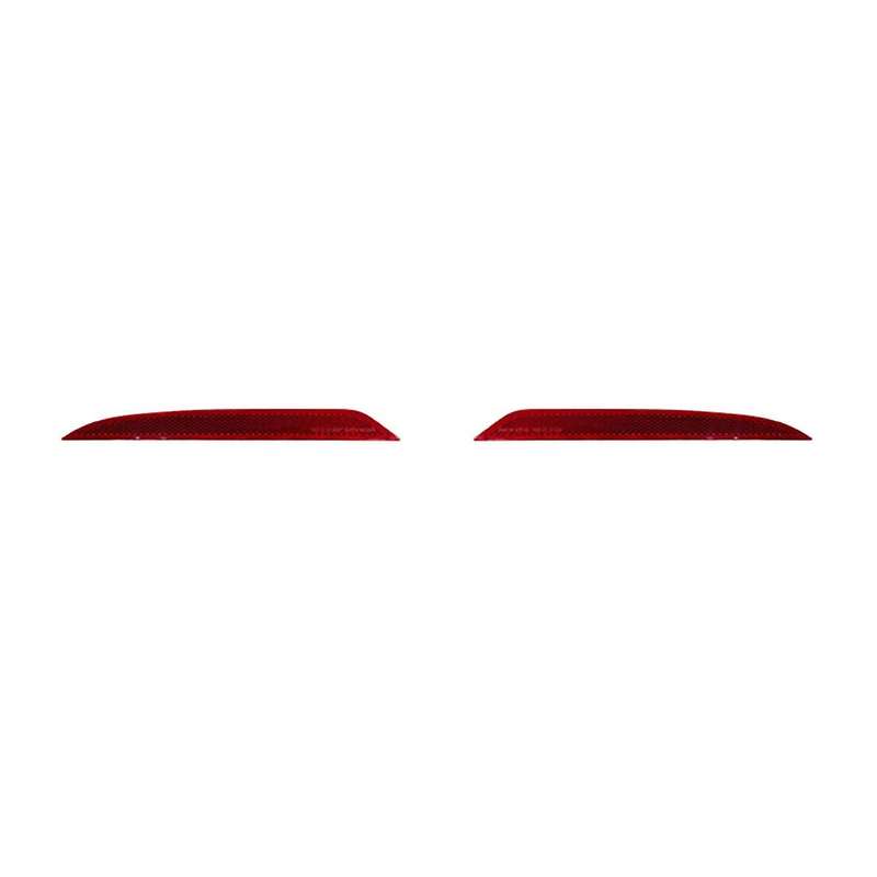 1Pair Car Rear Bumper Reflector Light Trim 63148077173 63148077174 for 1 Series F40 2019-2024 116I 1