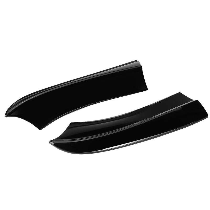 1pair Car Rear Bumper Lip Splitters for Charger Rt Sxt 2015+ Winglets Side Cover Diffuser Protector