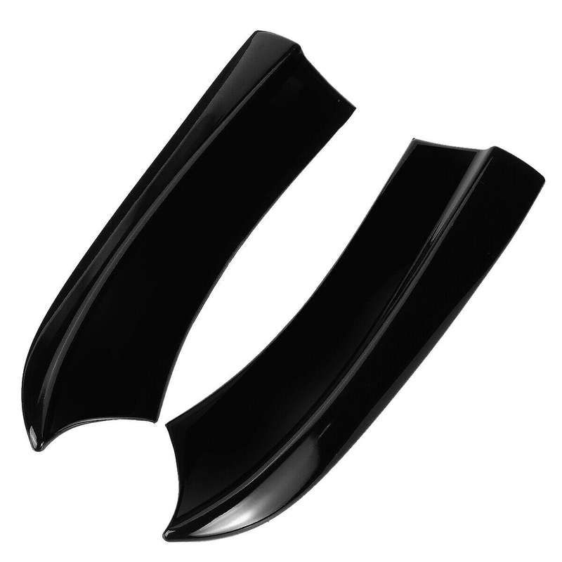 1pair Car Rear Bumper Lip Splitters for Charger Rt Sxt 2015+ Winglets Side Cover Diffuser Protector