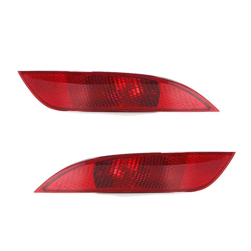 1pair Car Rear Bumper Warning Lamp Reflector Trim Strip for Focus Hatchback 2015-2018 Tail Reflector