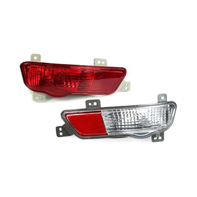 1pair Car Rear Fog Lights Rear Bumper Reflector Lamp for Cruze Hatchback 2009-2016 Tail Brake Light