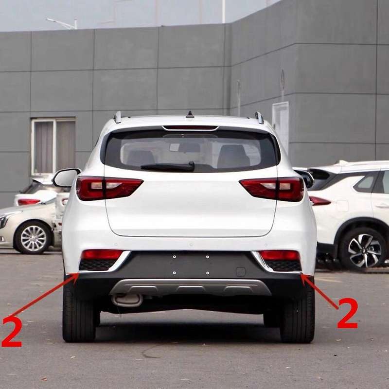 1Pair Car Rear Bumper Taillight Trim Fog Light Reflector Light Cover Brake Light Decorative Strip fo