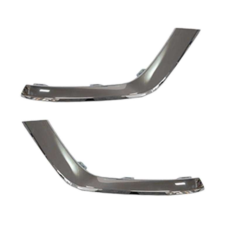 1Pair Car Rear Bumper Taillight Trim Fog Light Reflector Light Cover Brake Light Decorative Strip fo