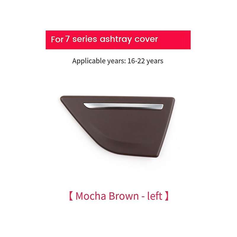 1Pair Car Rear Door Ashtray Cover Trim Panel 51427405975 51427405976 for 7' G11 G12 2016-2022 745EX