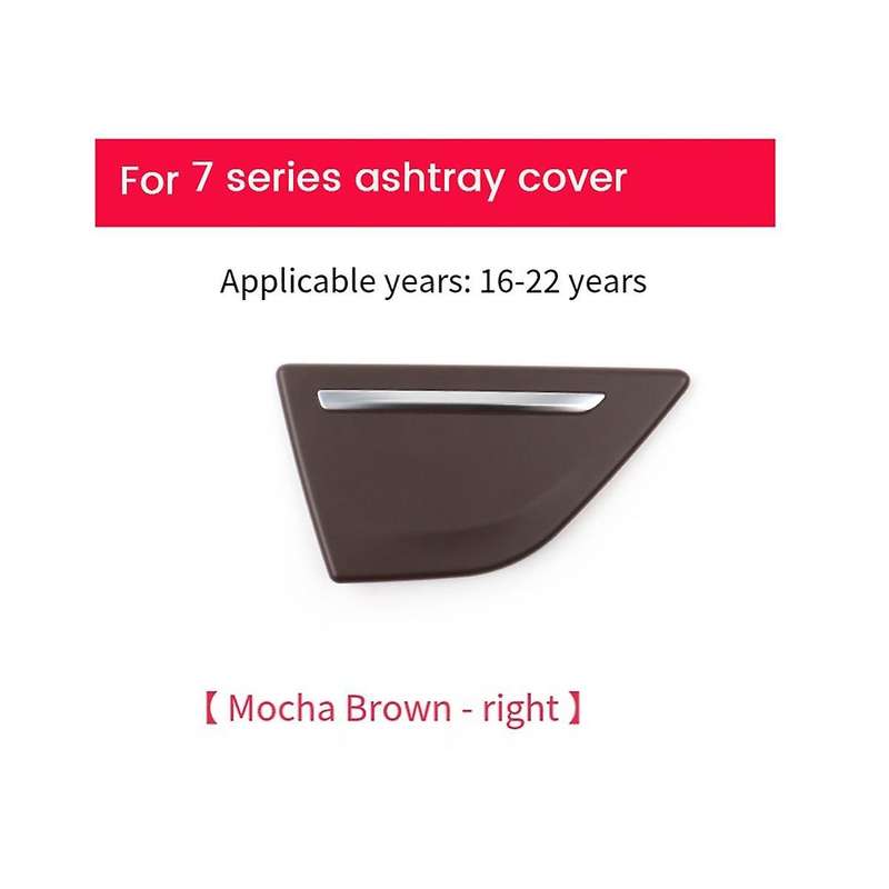 1Pair Car Rear Door Ashtray Cover Trim Panel 51427405975 51427405976 for 7' G11 G12 2016-2022 745EX
