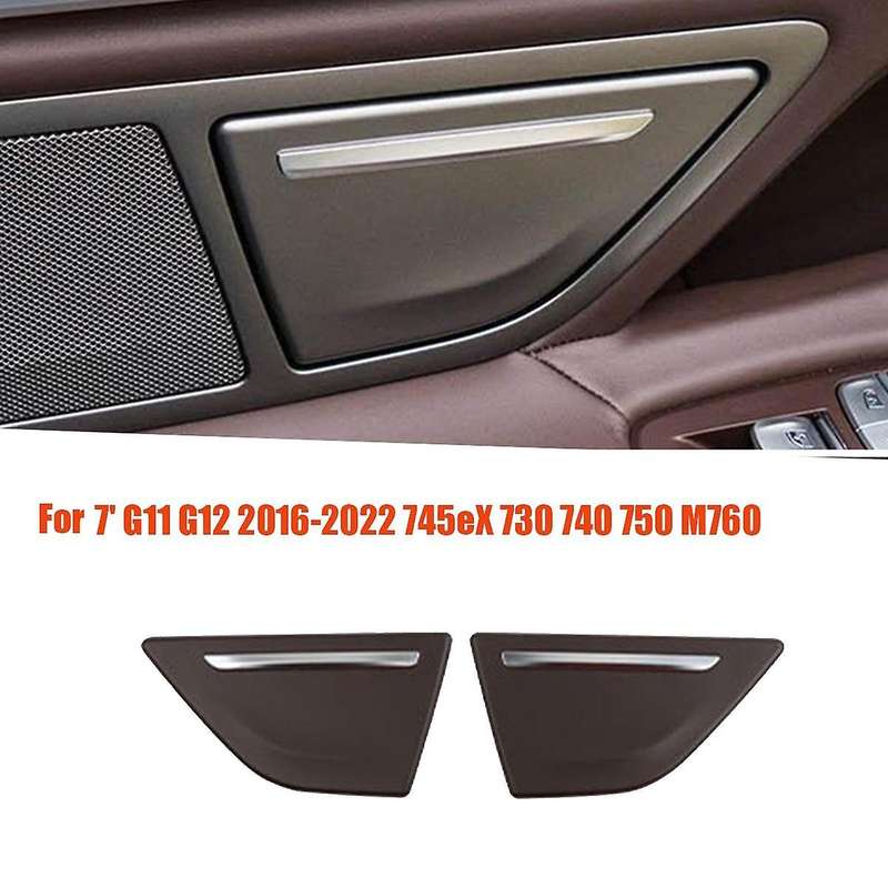 1Pair Car Rear Door Ashtray Cover Trim Panel 51427405975 51427405976 for 7' G11 G12 2016-2022 745EX