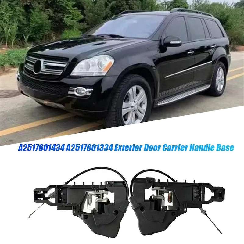 1pair Car Rear Door Handle Base A2517601434 A2517601334 for - W251 2006-2013 Exterior Door Carrier H
