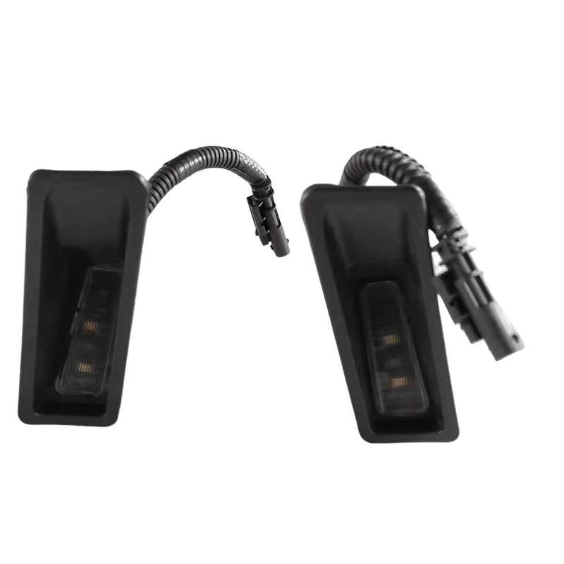 1Pair Car Rear License Plate Light 68384254AB 68384255AB for RAM 2019-2023 Car Accessories