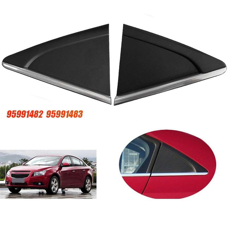 1Pair Car Rear Triangular Window Panel Trim Strip 95991482 95991483 for 2009-2015 Body Side Upper T