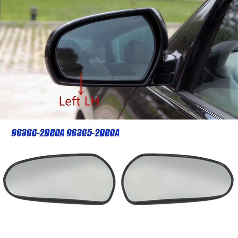 1pair Car Rear View Mirror Glass with Heated for Teana Cefiro Sentra J31 2004-2007 96366-2dr0a 96365