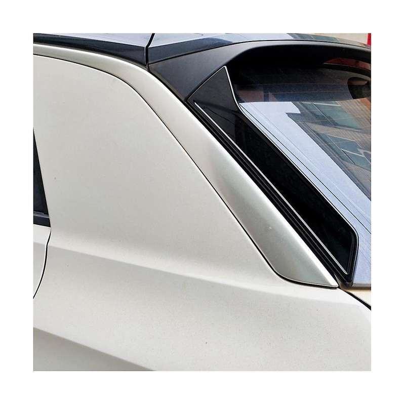 1pair Car Rear Window Side Spoiler Trim Panel for Troc 2012-2023 Window Weather Strip Fascia