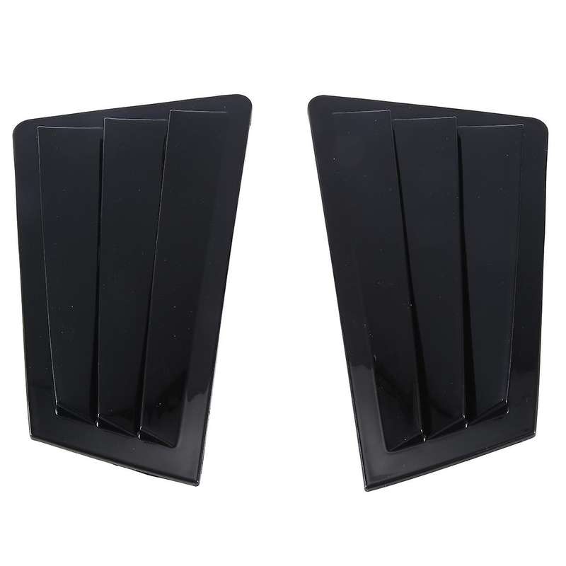 1pair Car Rear Window Shutter Trim Cover for 3 2003-2007 Side Louver Scoop Spoiler Deflector B