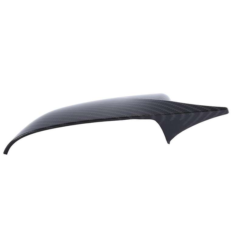 1Pair Car Rearview Mirror Cover for 2018-2024 Ox Horn Side Mirror Shell Reverse Caps Trim Carbon Fi