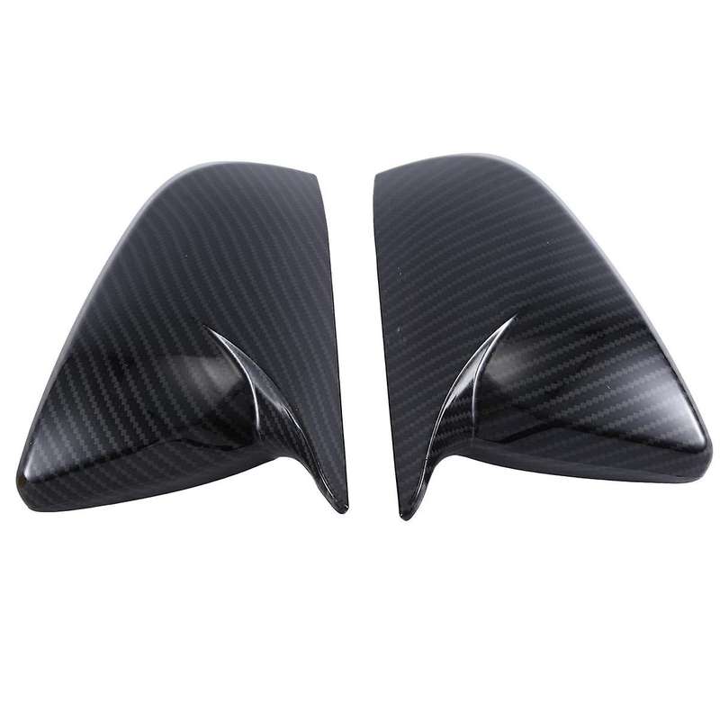 1pair Car Rearview Mirror Cover for 2013-2022 Ox Horn Side Mirror Shell Reverse Caps Trim
