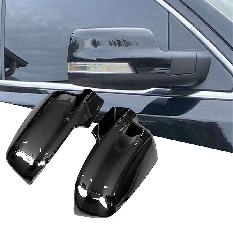 1pair Car Rearview Mirror Cover Trim 6rp44karaa 6rp45karaa for Ram 1500 Dt Pxj 2019-2022 Side Wing M