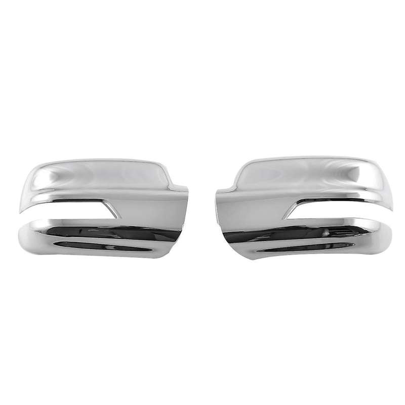 1pair Car Rearview Mirror Cover Trim for Ram 1500 2023 Side Wing Rear Mirror Caps Silver Plating