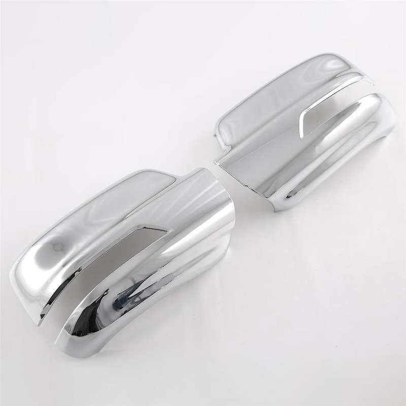 1pair Car Rearview Mirror Cover Trim for Ram 1500 2023 Side Wing Rear Mirror Caps Silver Plating
