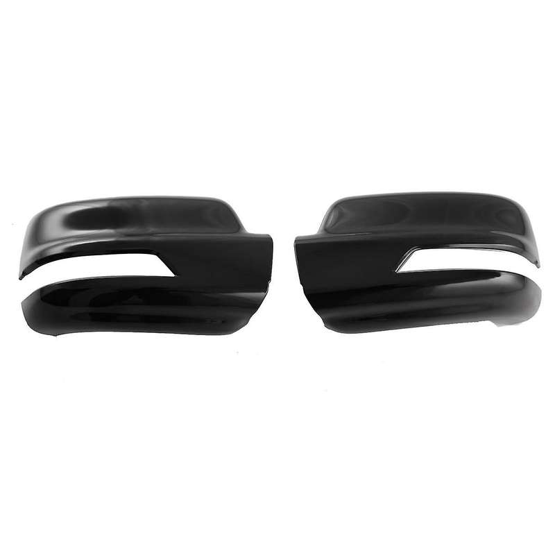 1pair Car Rearview Mirror Cover Trim for Ram 1500 2023 Side Wing Rear Mirror Caps Glossy Black