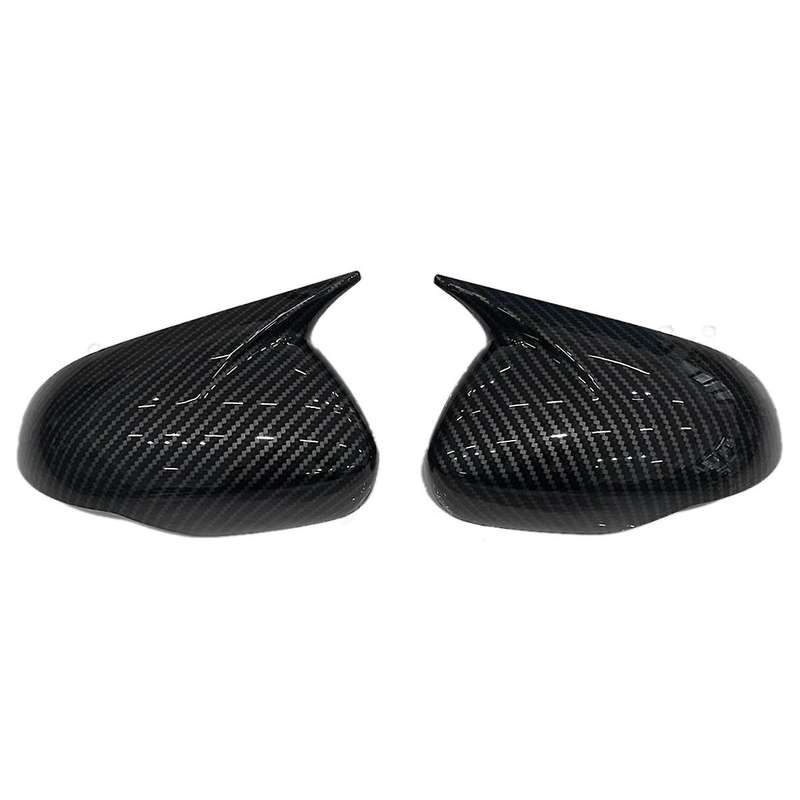 1Pair Car Rearview Mirror Housing OX Horn Trim Cover for KX3 2015-2019 Side Door Mirror Cover Cap Ca