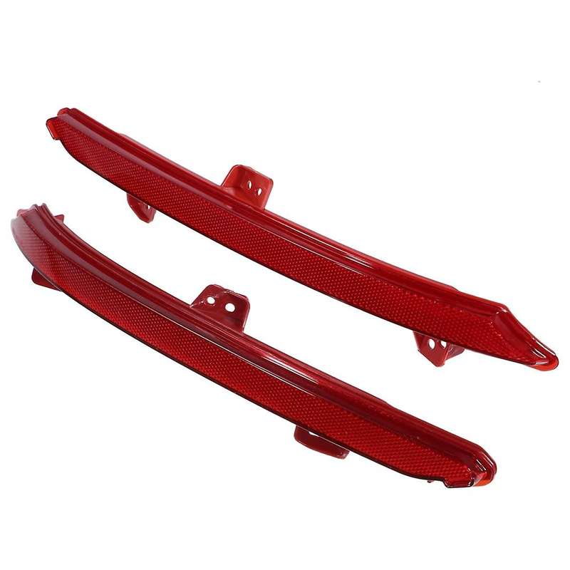 1pair Car Reflector Rear Bumper Light (lh+rh) 33555-tva-a01 33505-tva-a01 Rear Fog Lamps for Accord