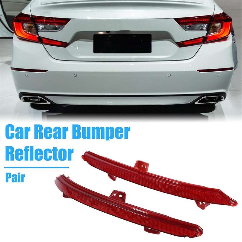 1pair Car Reflector Rear Bumper Light (lh+rh) 33555-tva-a01 33505-tva-a01 Rear Fog Lamps for Accord