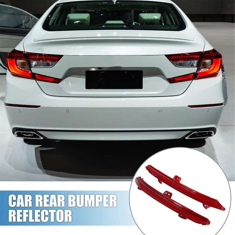 1pair Car Reflector Rear Bumper Light (lh+rh) 33555-tva-a01 33505-tva-a01 Rear Fog Lamps for Accord