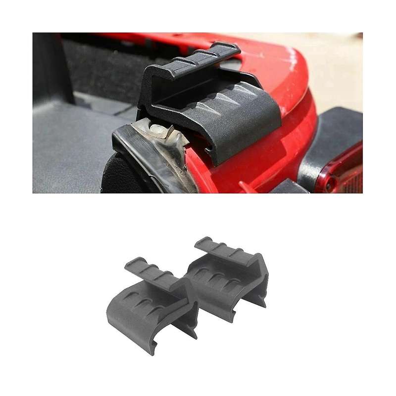 1pair Car Retainer Bar 55395761ae 55395760ae for 2007-2018 Soft Top Wrangler Rear Window Retaining