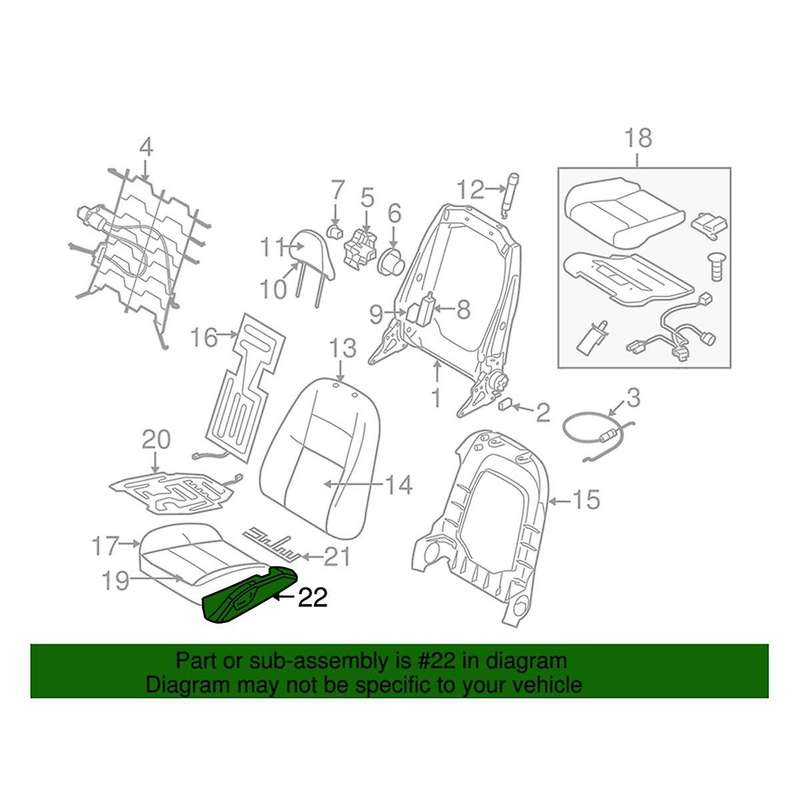 1Pair Car Seat Guard Trim Cover 39984346 39984350 for S40 MK2 V50 2004-2012 Side Seat Adjust Panel O
