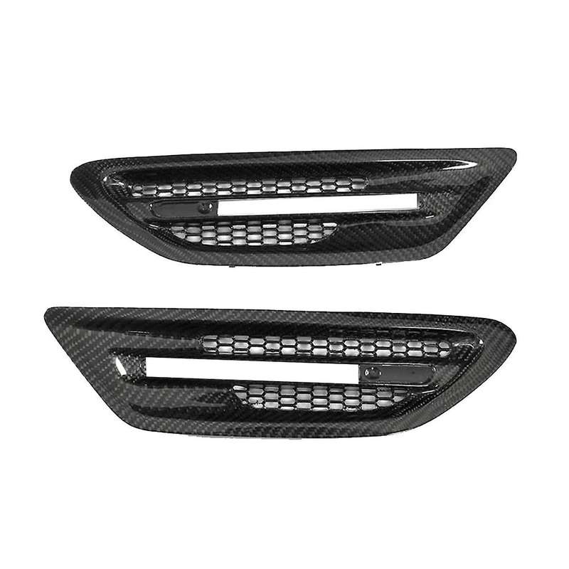 1Pair Car Side Trim Cover for F10 Sedan 5-Series M5 2011-2017 Grille Outlet Frame, A