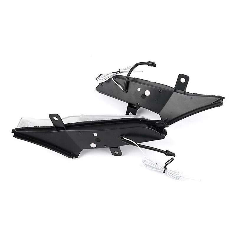 1pair Car Side Marker Lamps Dynamic Amber Led Turn Signal Blinker Light for 957 2007-2010 A