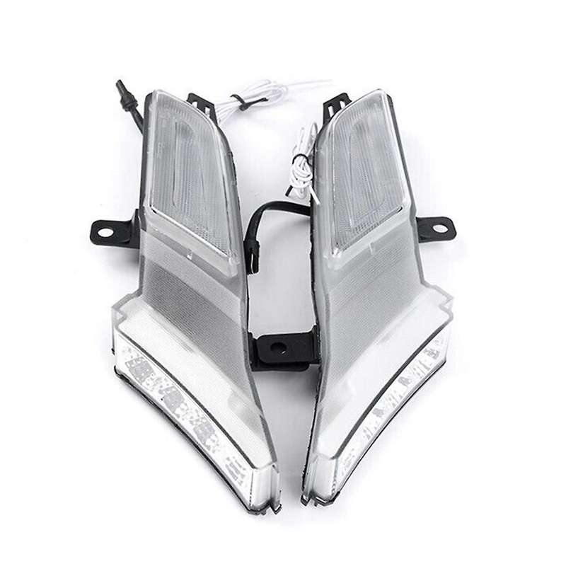 1pair Car Side Marker Lamps Dynamic Amber Led Turn Signal Blinker Light for 957 2007-2010 A