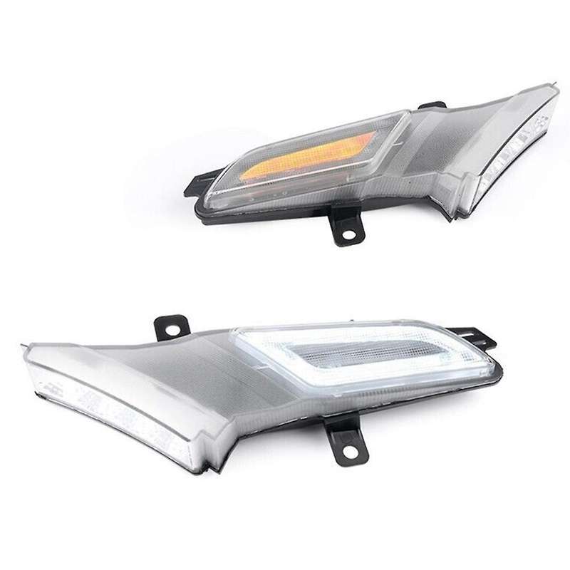 1pair Car Side Marker Lamps Dynamic Amber Led Turn Signal Blinker Light for 957 2007-2010 A