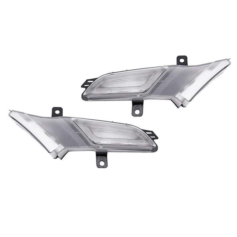 1pair Car Side Marker Lamps Dynamic Amber Led Turn Signal Blinker Light for 957 2007-2010 A